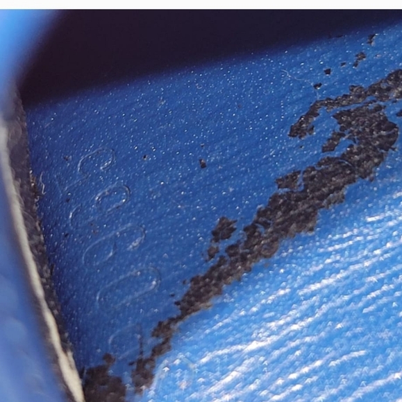 LOUIS VUITTON Blue epi snap bi fold wallet - Picture 9 of 9